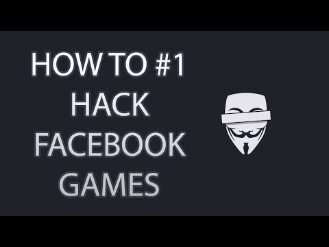 How to hack Facebook Games without any program!