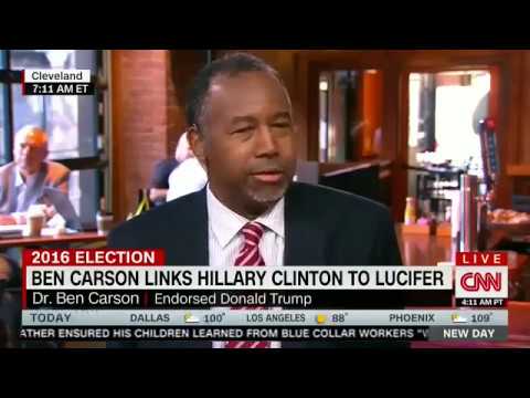 Ben Carson Defends Linking Hillary Clinton to Lucifer...