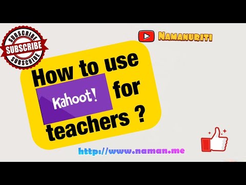 How to use Kahoot for Teachers ? | Creating Online...