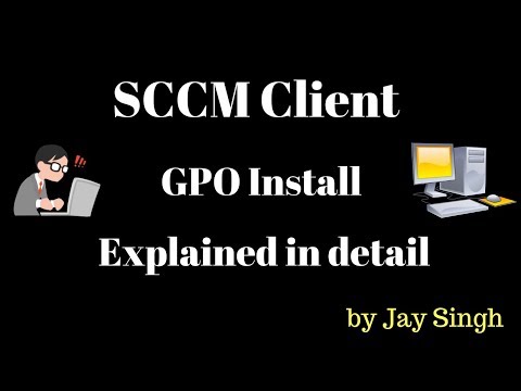 Part 14 - SCCM Client GPO Install