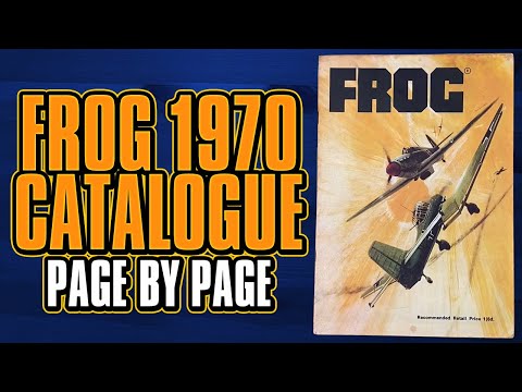 FROG Scale model Kit Catalogue 1970 (Vintage Catalog)...
