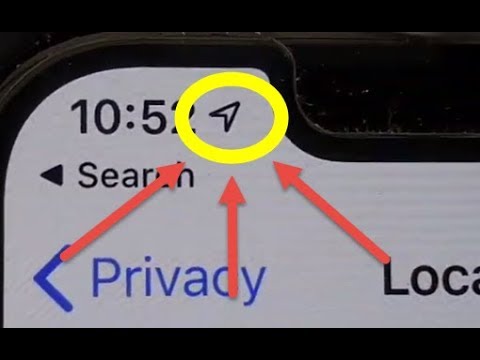 Meaning of Arrow Icon On Status Bar on iPhone iOS 13 |...