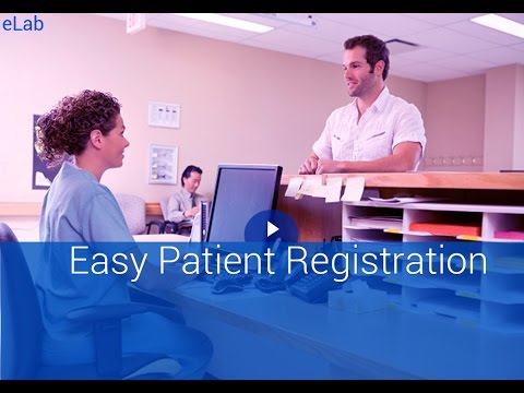 eLab - Easy Patient Registration