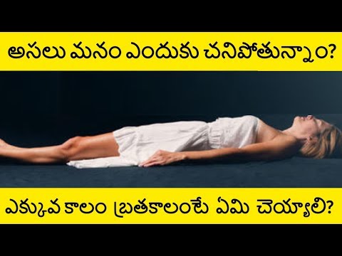 Why do we Die | How to Live a Long Life in Telugu |...
