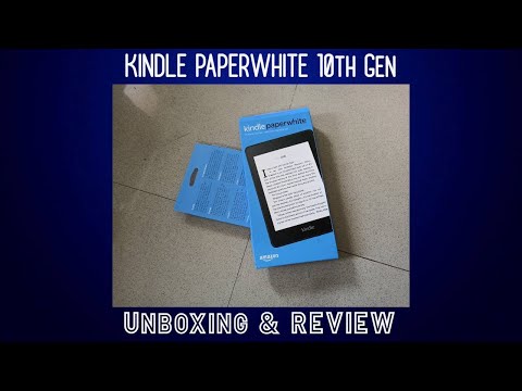 Unboxing My NEW Kindle Paperwhite 10th Gen