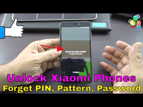 Forget PIN, Pattern & Password: How to unlock Xiaomi...