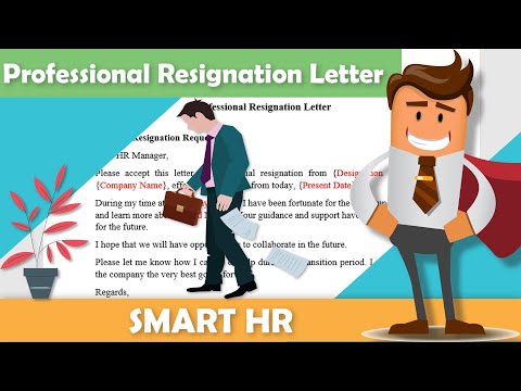Professional Resignation Letter | Reliving Letter |...