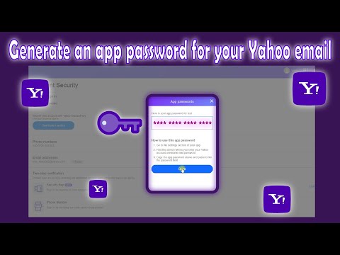 How to generate an app password for your Yahoo email...