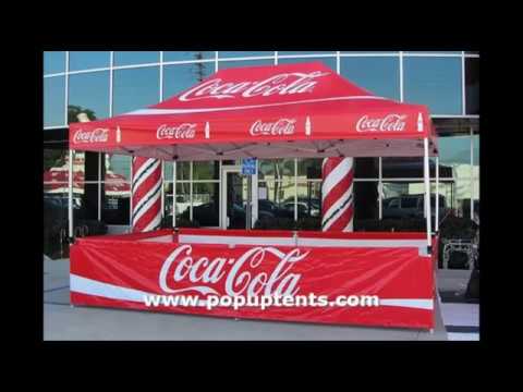 Custom Pop Up Canopies with Logos, Branded Tents...