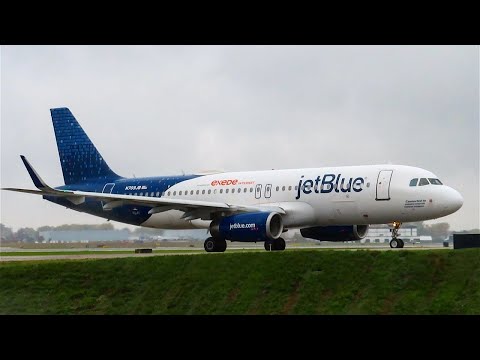 RARE JetBlue Fly-Fi A320 Departure! (BUF) 10/26/20