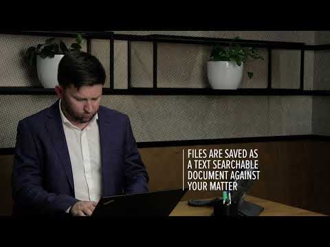 How To: Scan To Legal Practice Management Systems From...