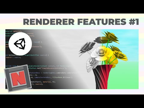 Intro Renderer Feature in Unity URP - Desaturate Post...