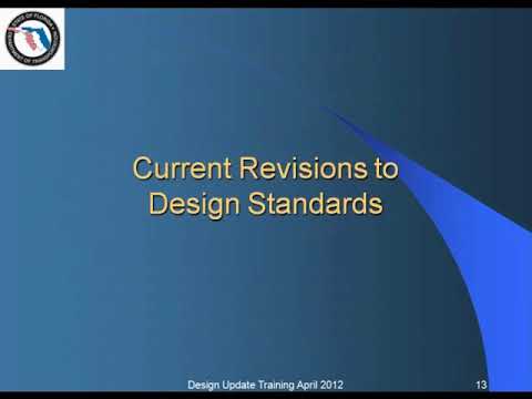 2012 Design Update Structures Standards
