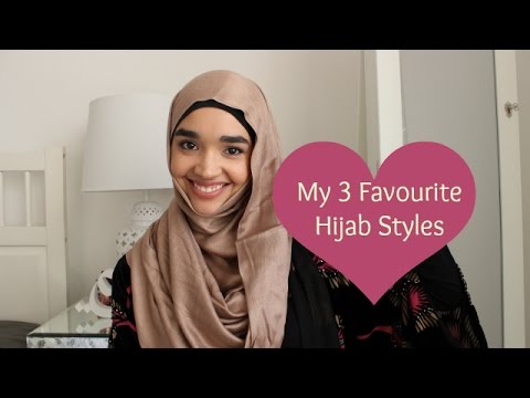 Hijab Tutorial: My 3 Favorite Everyday Hijab Styles I...