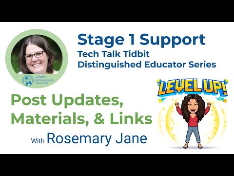 Stage 1: I can Statements - Schoology: Post Updates,...