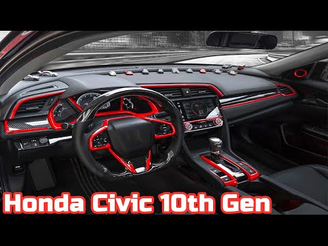 How to Trim Honda Civic 10th Gen 2016 2017 2018 2019...