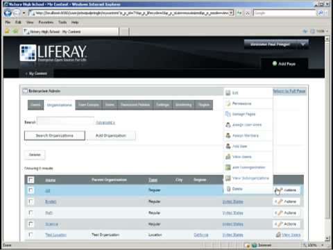Liferay 5.1 Create a User Part II