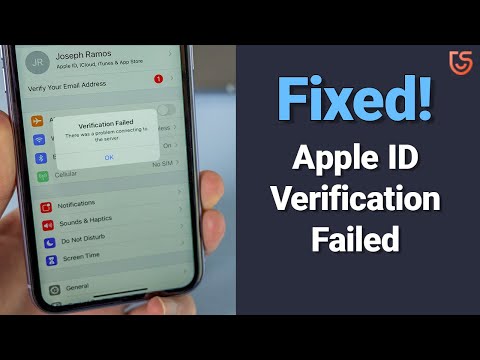 How to Fix Apple ID Verification Failed on iPhone/iPad...