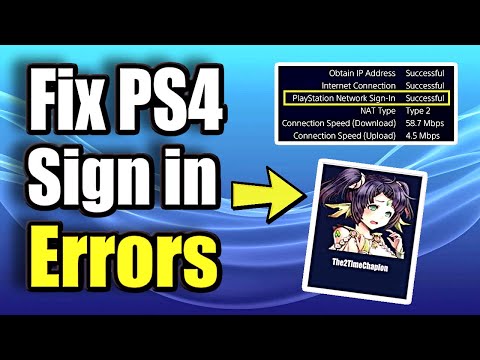 How to fix PlayStation Network Sign in failed on the...