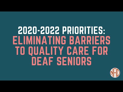 2020 - 2022 Priority: Eliminating Barriers to Quality...