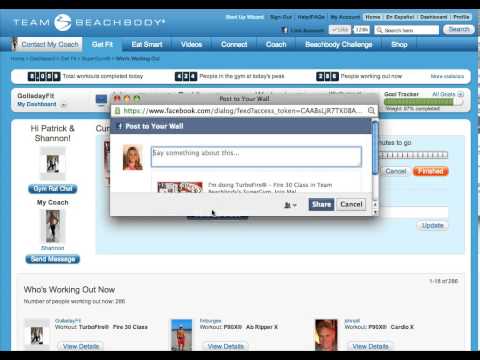 How to Log in Your Workouts in Team Beachbody's Site