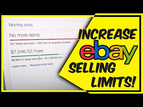 How to Increase eBay Selling Limits | How to Contact...