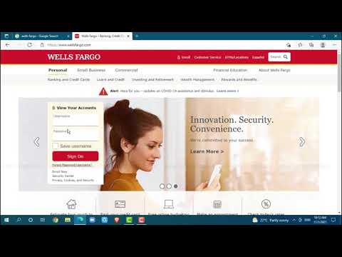 How To Login Wells Fargo Online Banking 2021 | Wells...