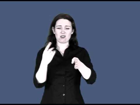 "The Little Match Girl" in American Sign Language