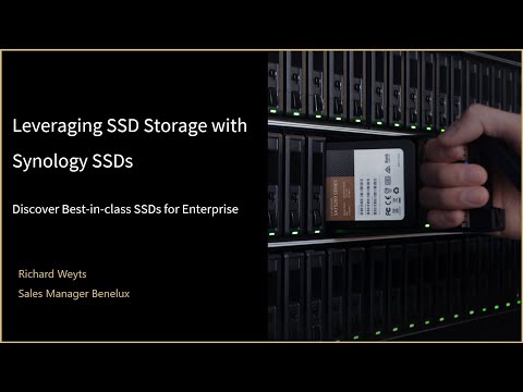Synology Webinar - Leveraging SSD Storage with...