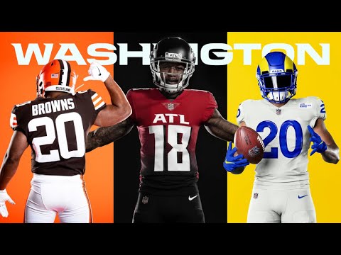 All NFL Teams New Uniforms and Logos (2020)