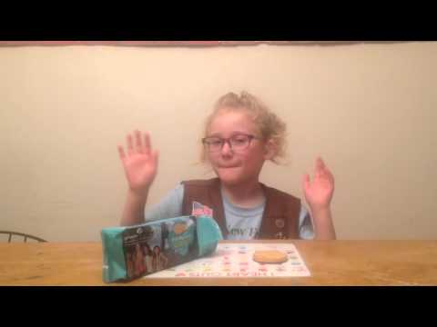 ASL Girl Scout cookie review 'Thanks-A lot'