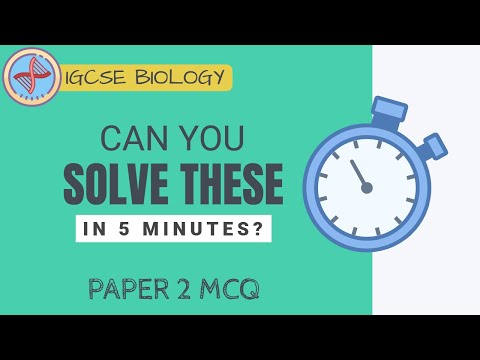 IGCSE Biology MCQ Practice -...