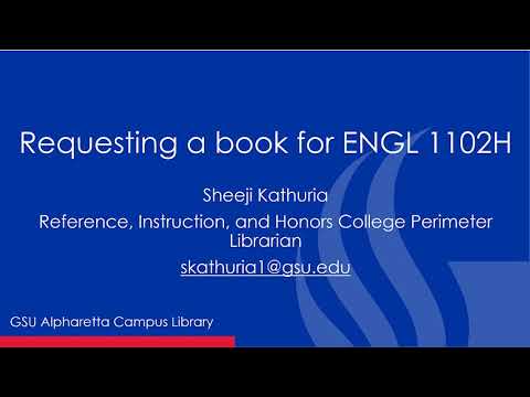 ENGL 1102H Place Hold Tutorial Spring 2021