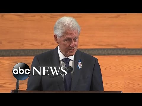 Bill Clinton speaks at John Lewis' funeral