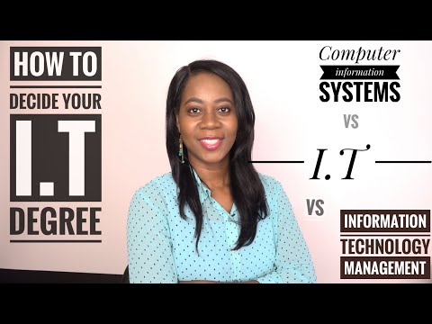 TECH EPISODE 16: HOW TO DECIDE YOUR I.T DEGREE | CIS...