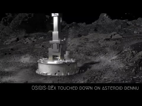 OSIRIS-REx touched down on asteroid Bennu