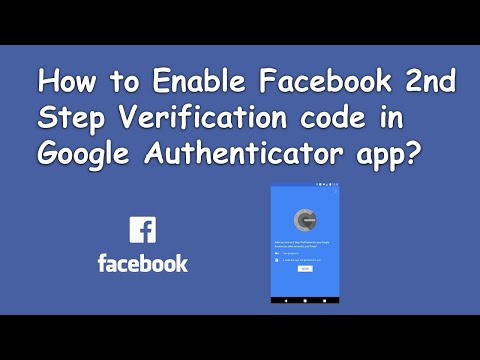 How to Enable Facebook 2nd Step Verification code in...