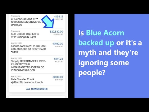 Is Blue Acorn backed up with PPP loan questions or...