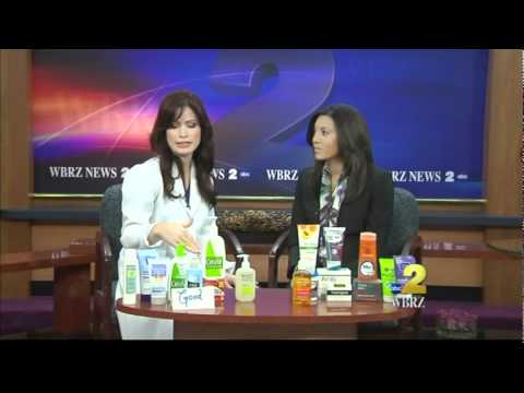 Dr. Ann Zedlitz talks Cleansers and Skin Care on WBRZ...