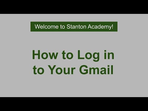 How to Log in to Your Gmail