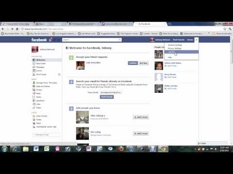 Facebook-How to Sign Out (of Your Account) | H2TechVideos
