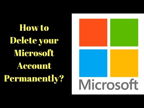 How to Delete your Microsoft Account