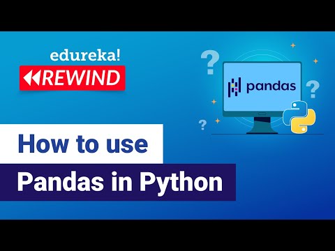 How to use Pandas in Python | Python Pandas Tutorial |...