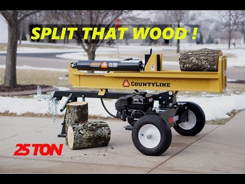 CountyLine 25-Ton Log Splitter - Tractor Supply