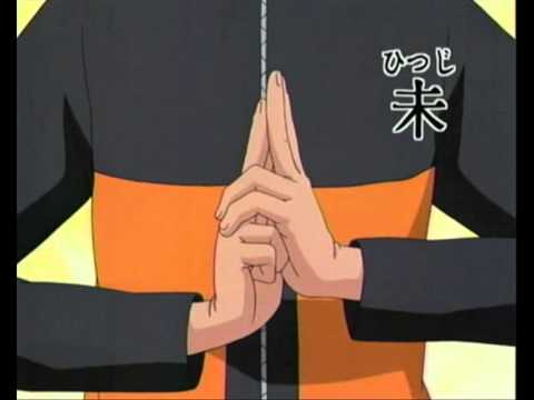 Naruto - Summoning Jutsu Hand Signs - YouTube