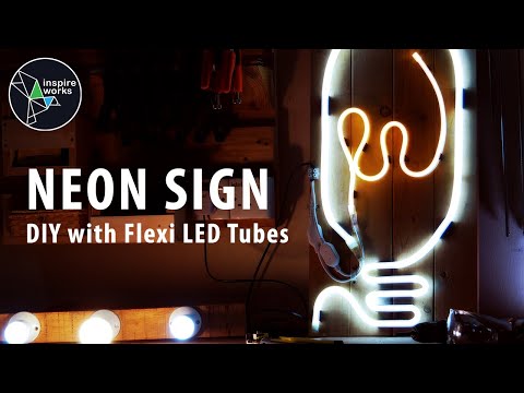 How to Make a Neon Sign (DIY with Flexi LED Tube) |...