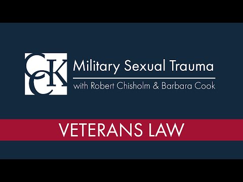 Military Sexual Trauma (MST): How to Get Service...