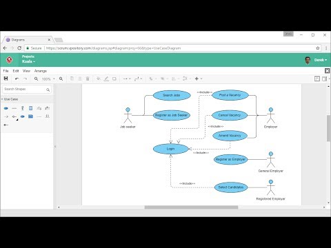 How to Draw Use Case Diagram Online