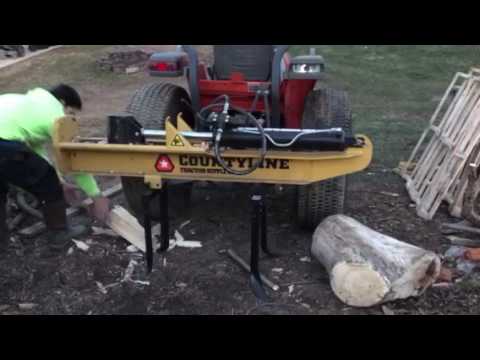 Country Line Tractor Supply 3pt Hitch Log Splitter On...