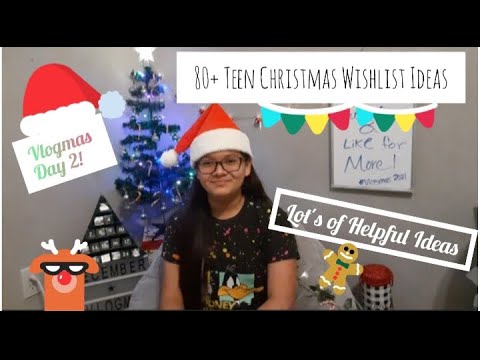 80 Teen Christmas Wishlist Ideas l Vlogmas Day 2 l